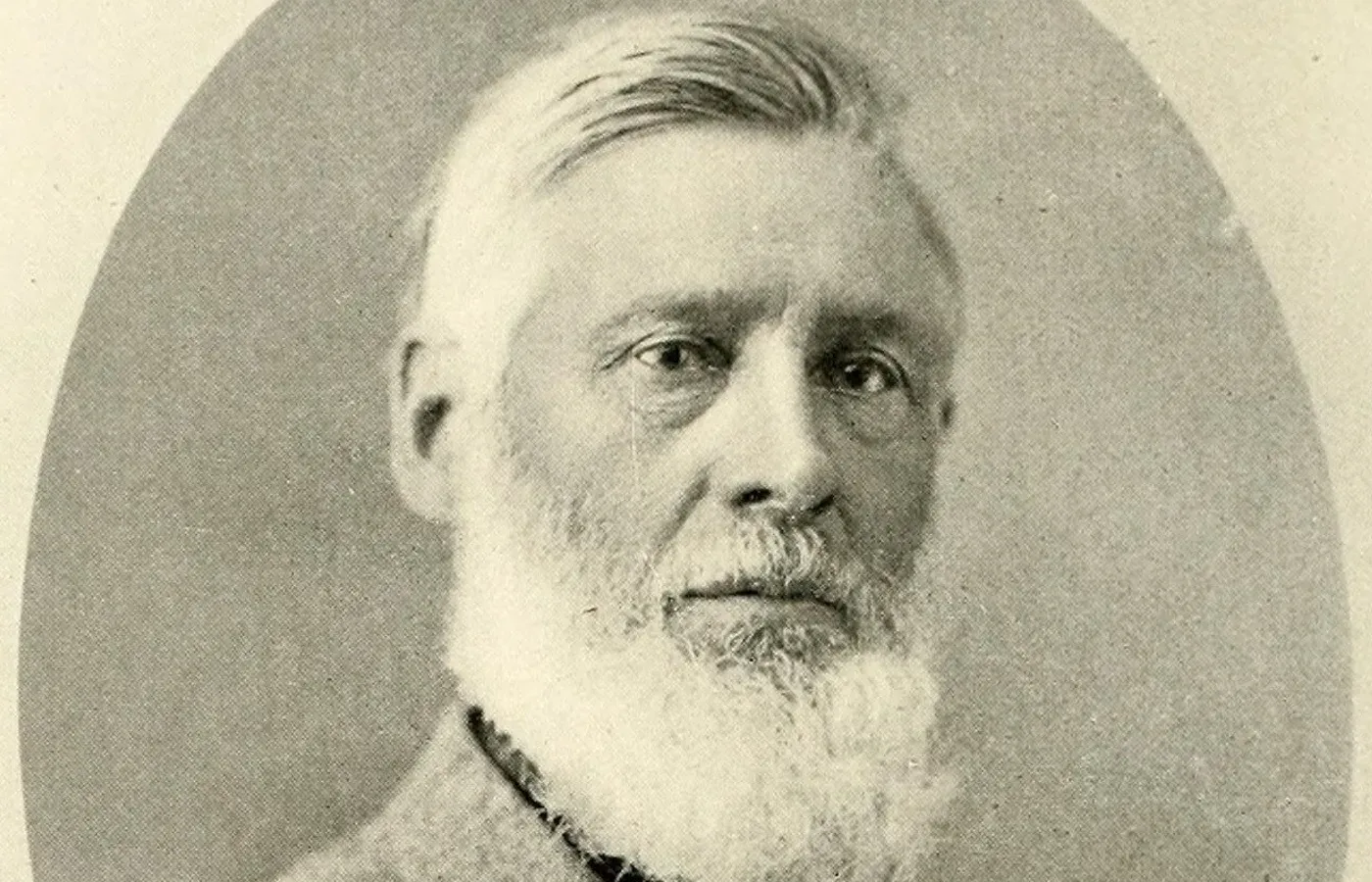 Portrait of botanist Asa Gray