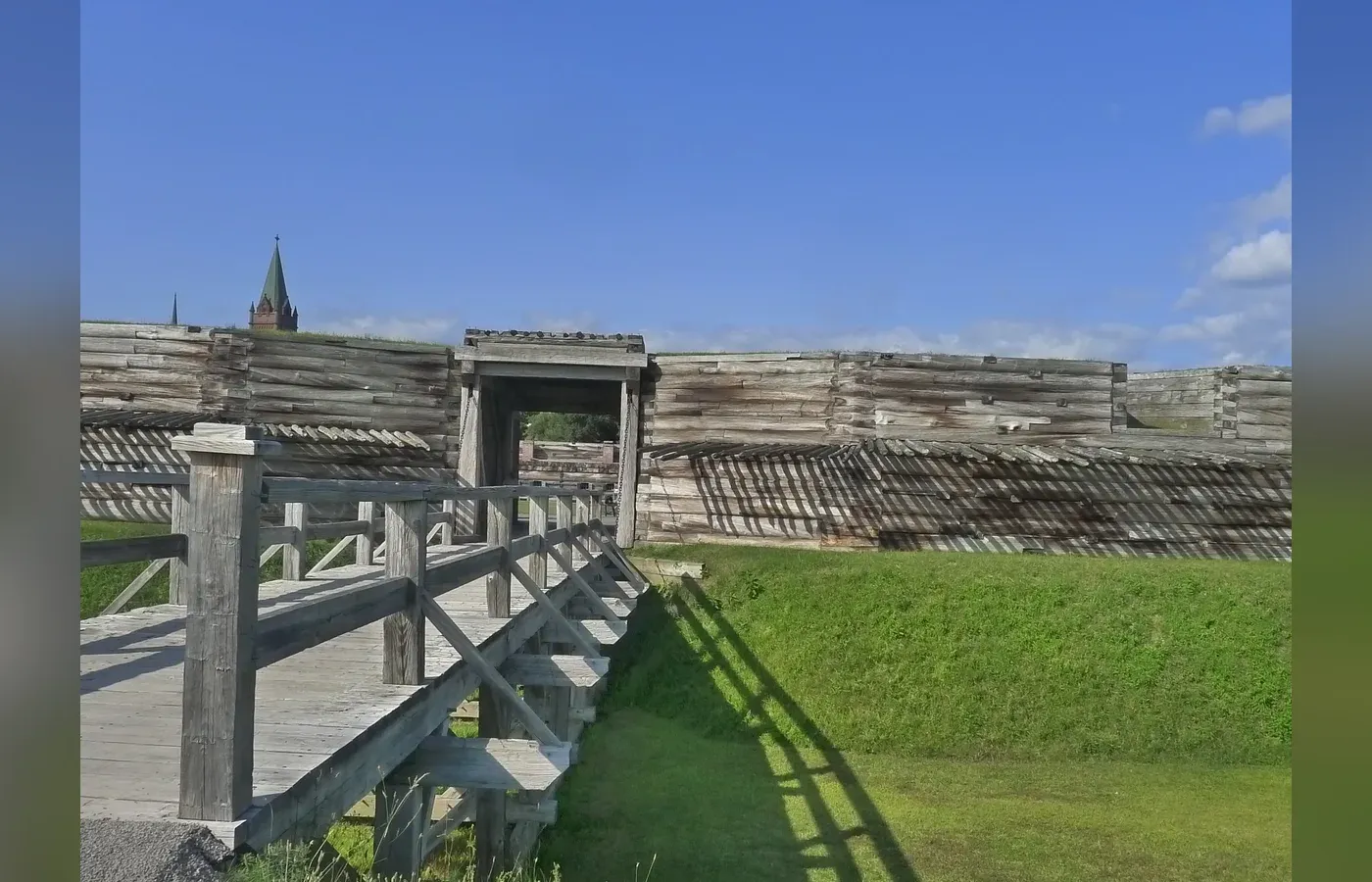 The entrance to Fort Stanwix in Rome