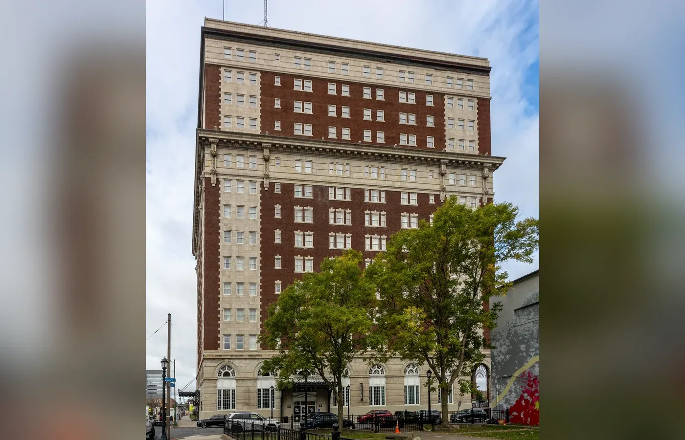 The Hotel Utica in downtown Utica