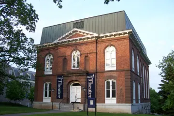 Theater building at Hamilton College